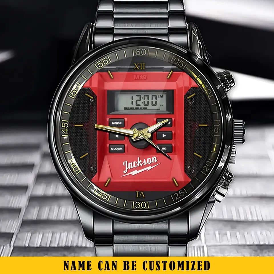 Personalized Milwaukee Tools Custom Name Watch Printed KVH241061