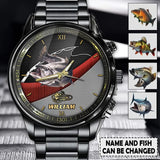 Personalized Fishing Custom Name Watch Printed LVA241083