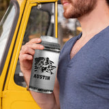 Personalized US Welder Working US Flag Can Cooler 16oz Printed VQ241685