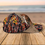 Personalized Upload Your Horse Photo Realtree Orange Background Cap 3D Printed HN241708