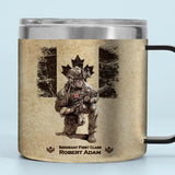 Personalized Canadian Army Veteran Been There Done That & Damn Proud Of It Coffee Cup Printed AHVQ241737