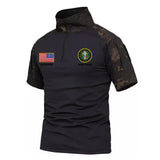 Personalized US Military Logo Custom Name & Time Hiking Army Shirt Printed KVH241817