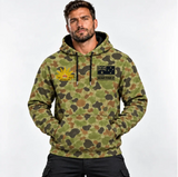 Personalized Australia Soldier Camo Custom Branch Logo & Name Hoodie 3D Printed