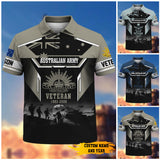 Premium Australian Veteran Polo Shirt 30032602, Gifts For Australian Veterans, Gifts For Independence Day