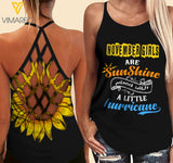 November Girl Criss-Cross Open Back Camisole Tank Top SMWLH