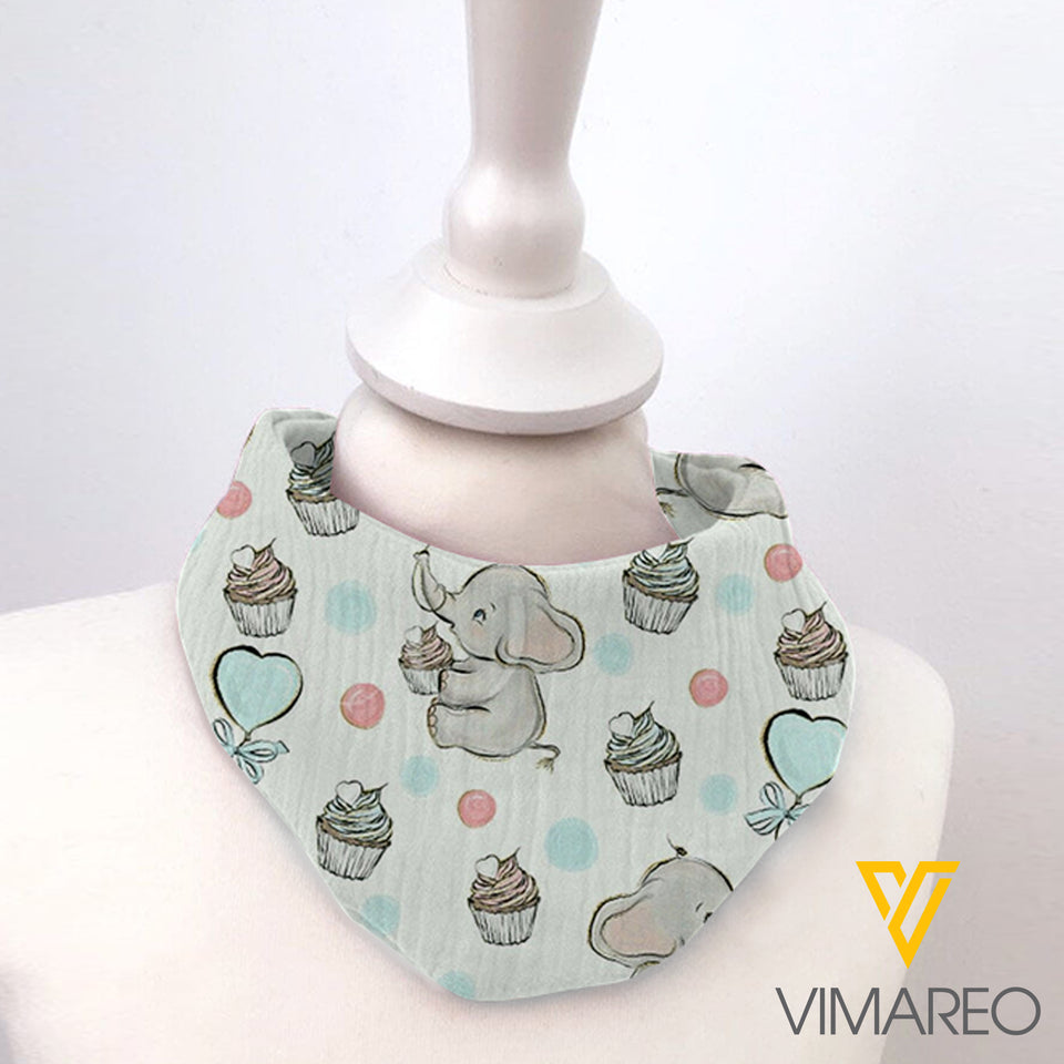 Elephant Baby Neckerchief CEEFD2