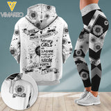 FEBRUARY GIRL ARE SUNSHINE HOODIE + LEGGING 3D PRINTED DEC-HC31