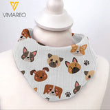 Dog Baby Neckerchief FHUES2