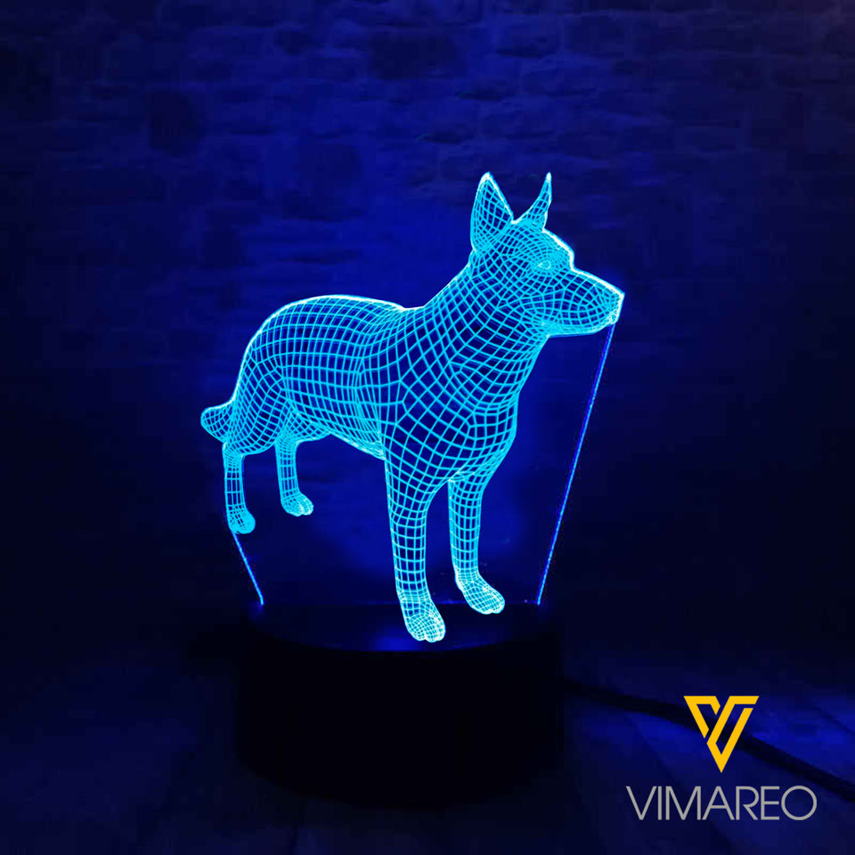 Doberman Dog LEDLAMP MAY-MA13