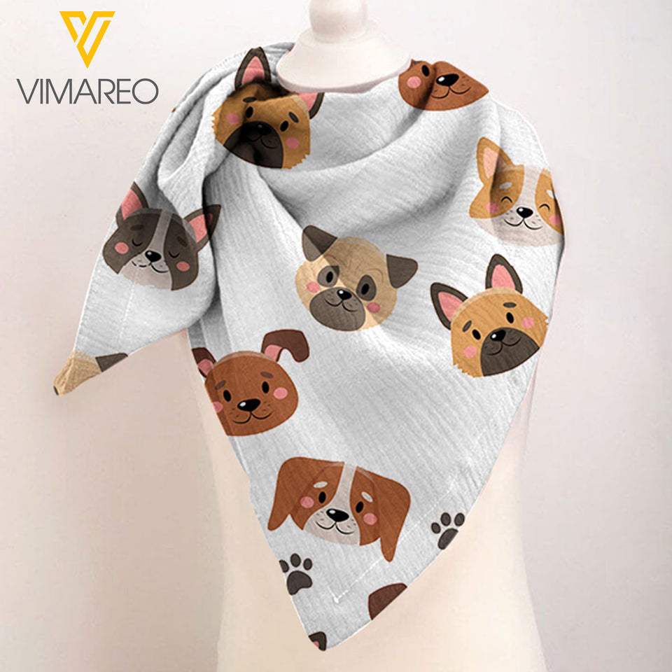 Dog Baby Neckerchief FHUES3