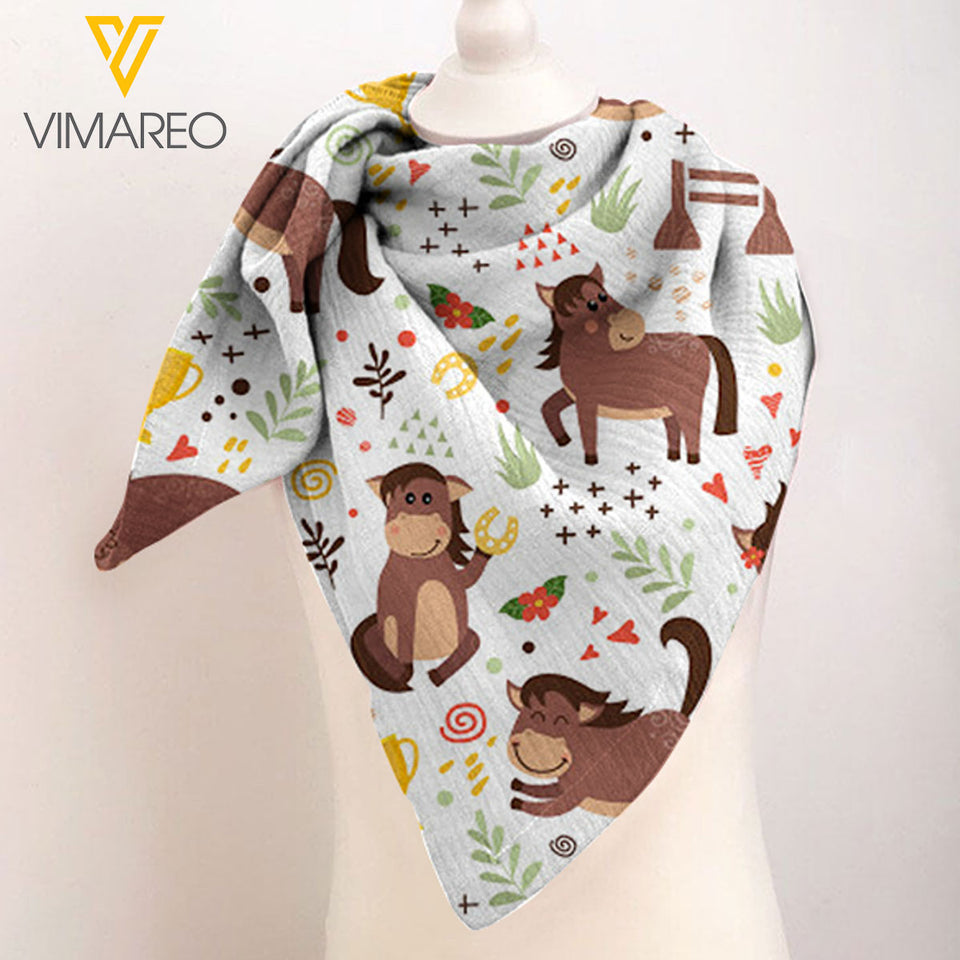 Horse Baby Neckerchief FHUES3