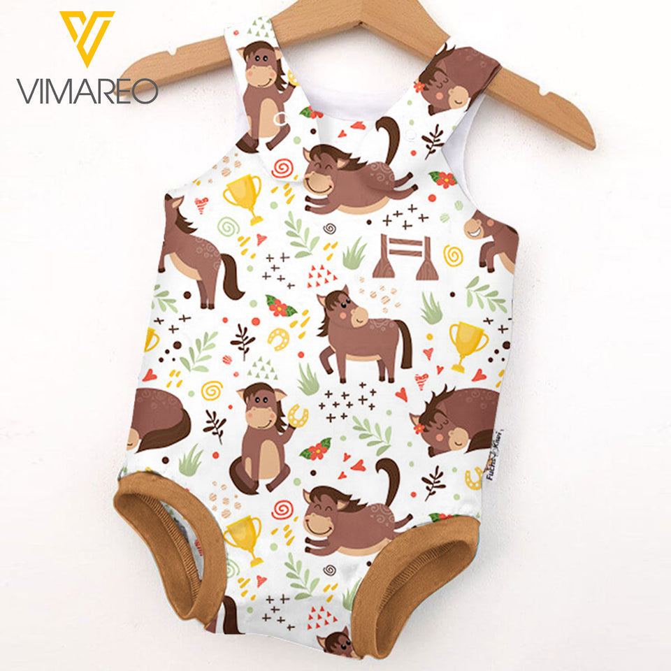 Horse Baby Romper FHUES4