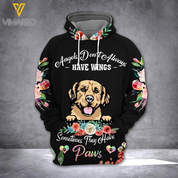CUSTOMIZED DOG 3D PRINTED HOODIE YYQQ15