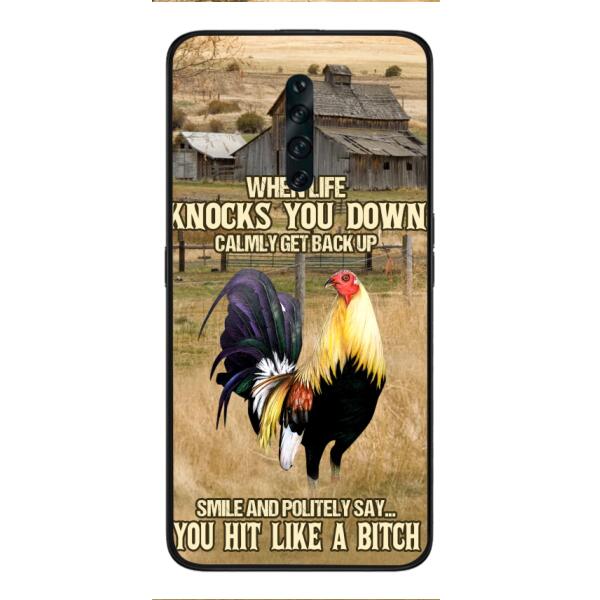 CUSTOMIZED ROOSTER PHONE CASE PRINTED 3D NEYTJU02