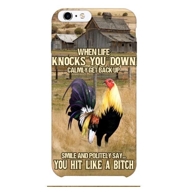 CUSTOMIZED ROOSTER PHONE CASE PRINTED 3D NEYTJU02
