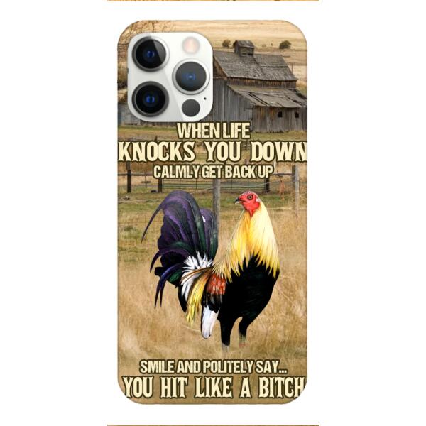 CUSTOMIZED ROOSTER PHONE CASE PRINTED 3D NEYTJU02