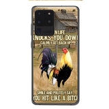 CUSTOMIZED ROOSTER PHONE CASE PRINTED 3D NEYTJU02
