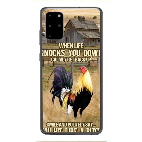 CUSTOMIZED ROOSTER PHONE CASE PRINTED 3D NEYTJU02