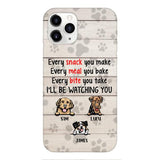 CUSTOMIZED DOG WATCHING YOU PHONE CASE TNTQ0207