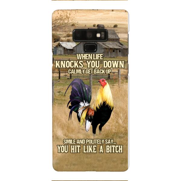 CUSTOMIZED ROOSTER PHONE CASE PRINTED 3D NEYTJU02