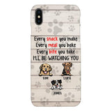 CUSTOMIZED DOG WATCHING YOU PHONE CASE TNTQ0207