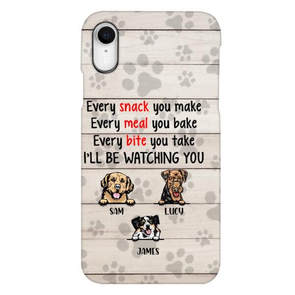 CUSTOMIZED DOG WATCHING YOU PHONE CASE TNTQ0207