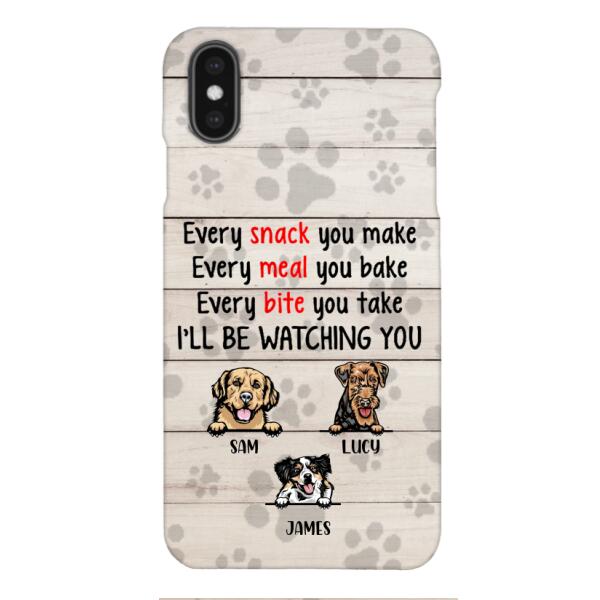 CUSTOMIZED DOG WATCHING YOU PHONE CASE TNTQ0207