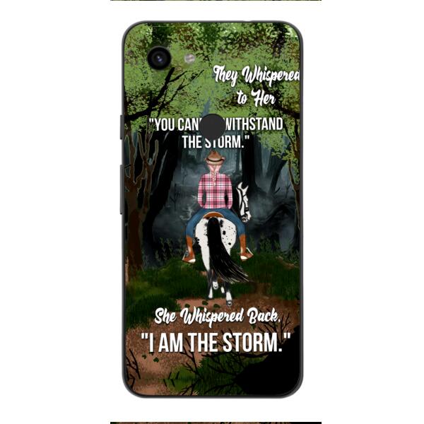 Personalized Woman Storm Phone Case Printed JUL-MA01