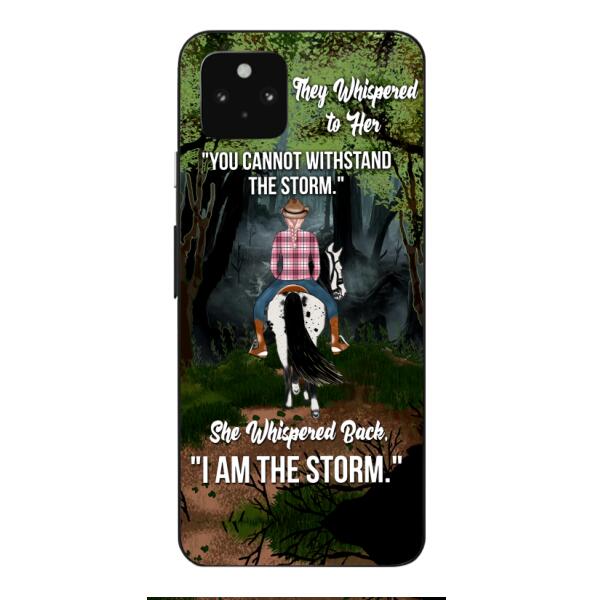 Personalized Woman Storm Phone Case Printed JUL-MA01