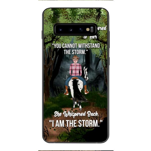 Personalized Woman Storm Phone Case Printed JUL-MA01