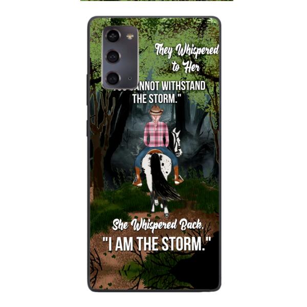Personalized Woman Storm Phone Case Printed JUL-MA01