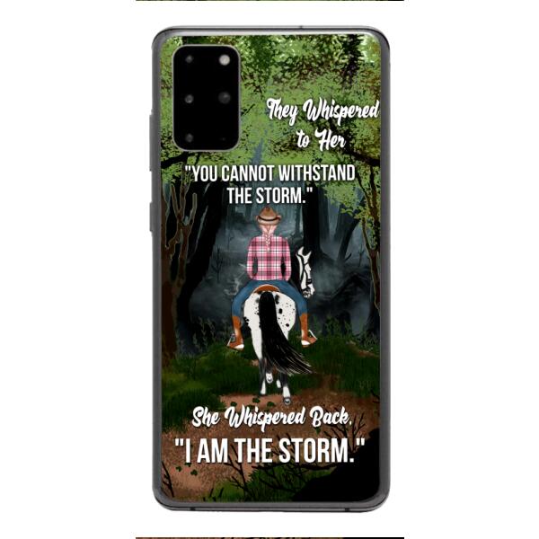Personalized Woman Storm Phone Case Printed JUL-MA01