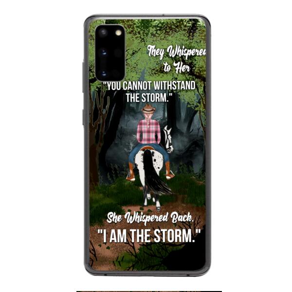 Personalized Woman Storm Phone Case Printed JUL-MA01