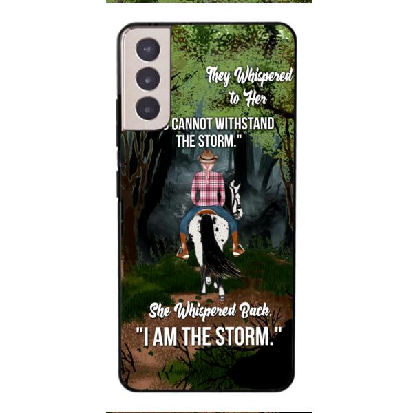 Personalized Woman Storm Phone Case Printed JUL-MA01