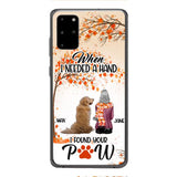 Personalized Found Your Paw Phone Case Printed JUL-DT02