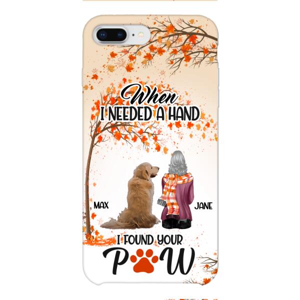 Personalized Found Your Paw Phone Case Printed JUL-DT02