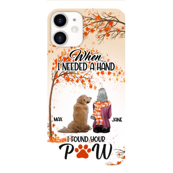Personalized Found Your Paw Phone Case Printed JUL-DT02