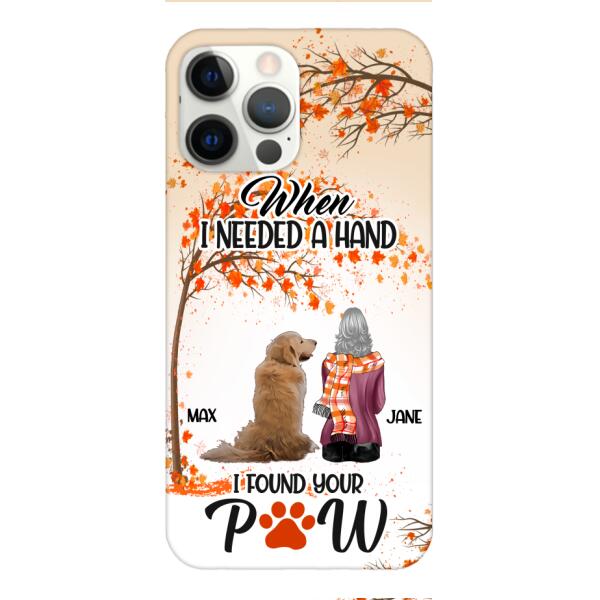 Personalized Found Your Paw Phone Case Printed JUL-DT02