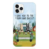 CUSTOMIZED HORSE TO THE FARM AND BACK PHONE CASE