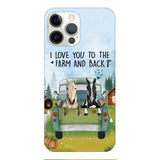 CUSTOMIZED HORSE TO THE FARM AND BACK PHONE CASE
