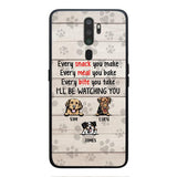 CUSTOMIZED DOG WATCHING YOU PHONE CASE TNTQ0207