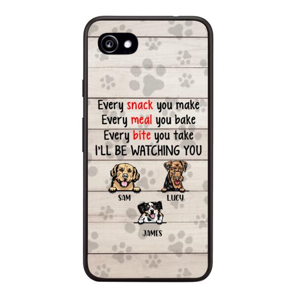CUSTOMIZED DOG WATCHING YOU PHONE CASE TNTQ0207