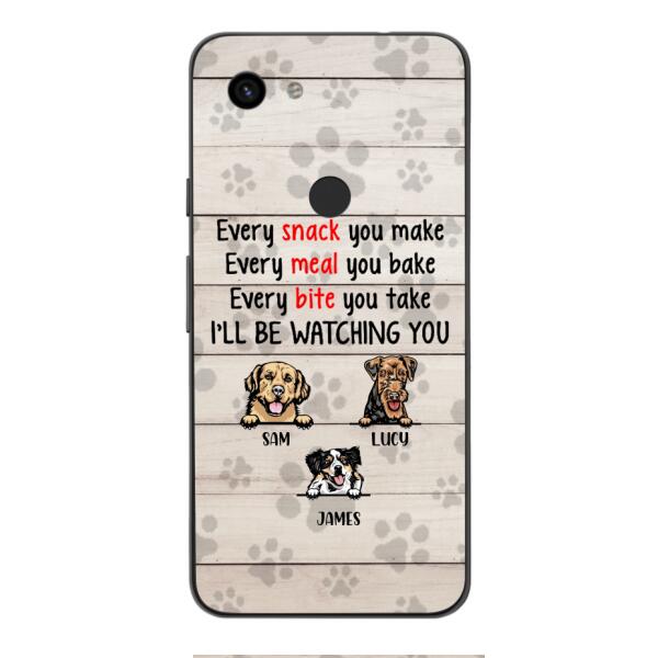CUSTOMIZED DOG WATCHING YOU PHONE CASE TNTQ0207