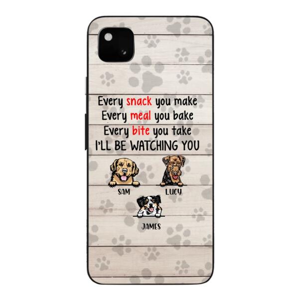 CUSTOMIZED DOG WATCHING YOU PHONE CASE TNTQ0207