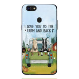 CUSTOMIZED HORSE TO THE FARM AND BACK PHONE CASE