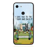 CUSTOMIZED HORSE TO THE FARM AND BACK PHONE CASE