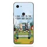 CUSTOMIZED HORSE TO THE FARM AND BACK PHONE CASE