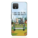 CUSTOMIZED HORSE TO THE FARM AND BACK PHONE CASE