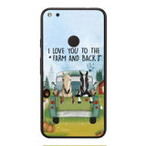 CUSTOMIZED HORSE TO THE FARM AND BACK PHONE CASE
