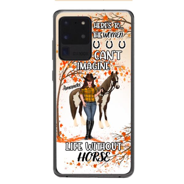 Personalized Life Without Horse Phone Case JUL-MD02